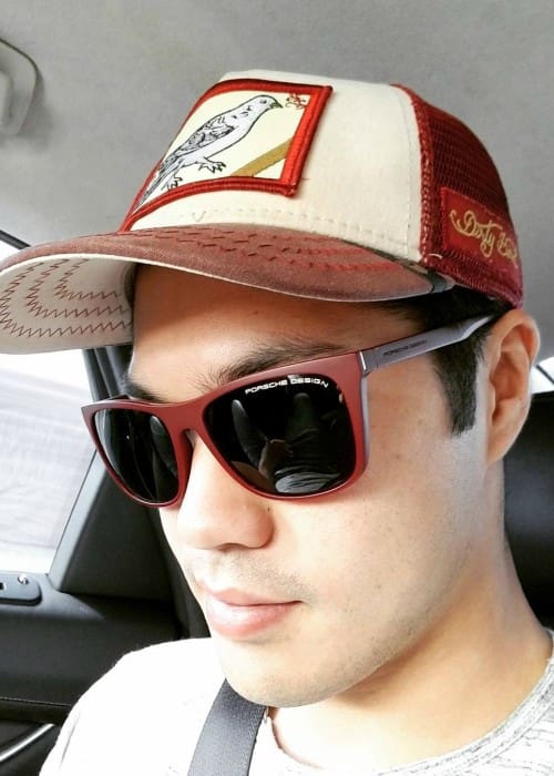 Ross Butler in an Instagram selfie as seen in May 2017