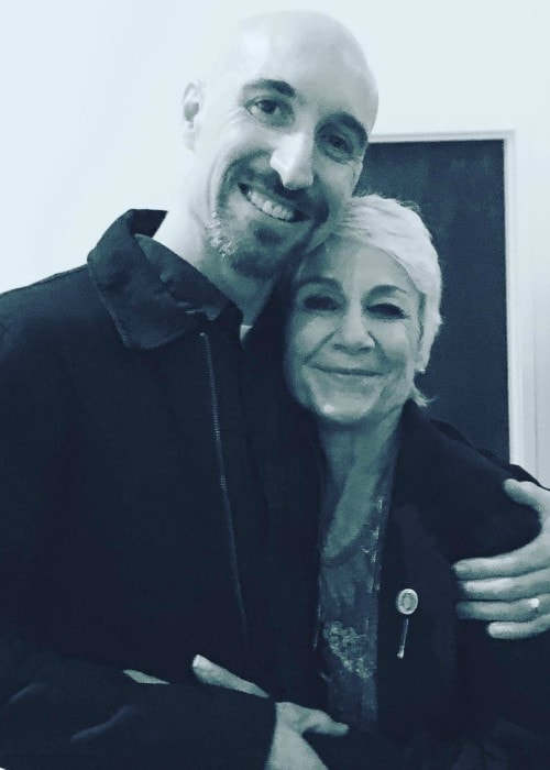 Scott Menville and Andrea Romano as seen in September 2017
