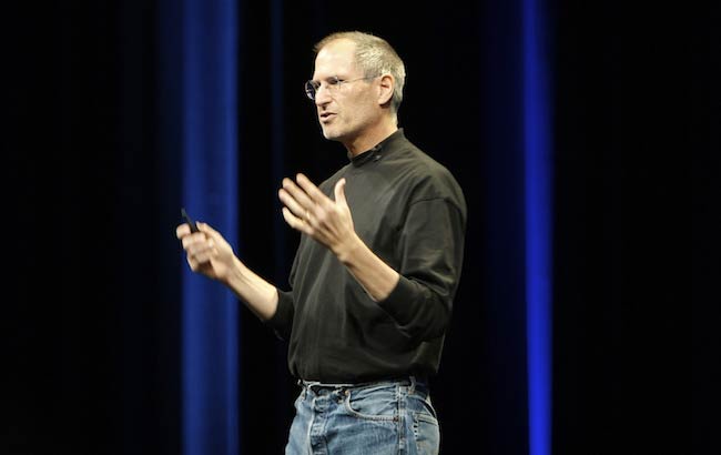 Steve Jobs at Apple's Worldwide Developer's Conference in 2007
