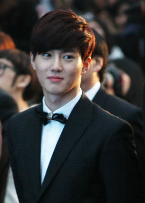 Suho as seen in March 2014