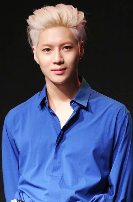 Taemin at a showcase in Taiwan in May 2016