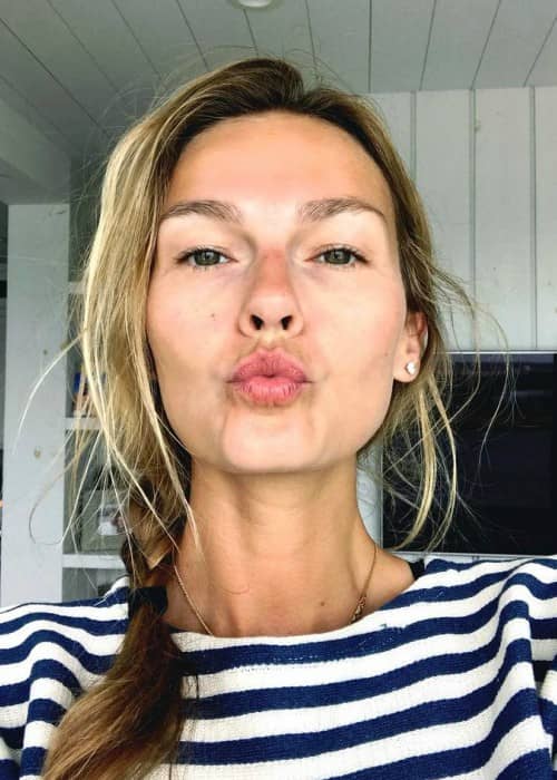 Tatyana Usova in an Instagram selfie as seen in October 2017
