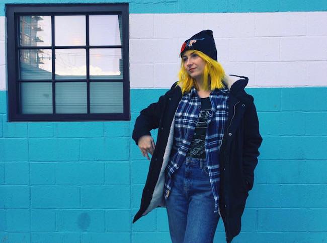 Tessa Violet pictured at Barista Parlor Golden Sound in January 2018