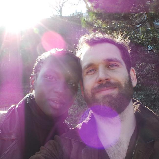 Will Farquarson and Awuoi in a day selfie in July 2016