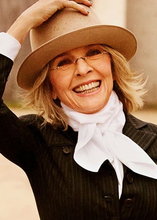 Actress Diane Keaton as seen in February 2012