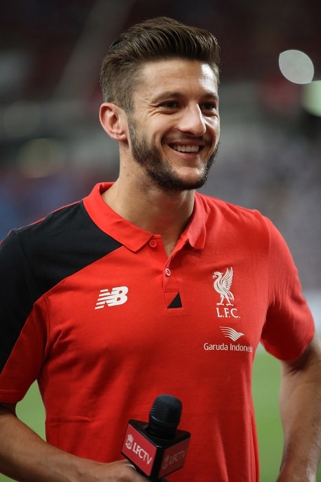 Adam Lallana during the LFC Tour in Bangkok in July 2015