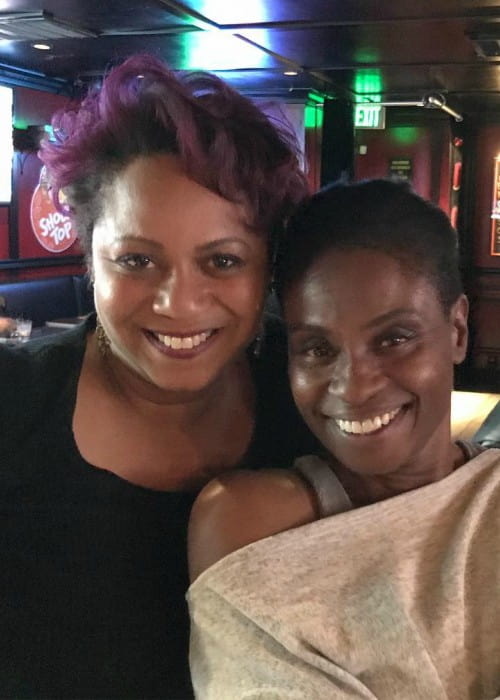 Adina Porter (Right) and Ava Truitt as seen in April 2018