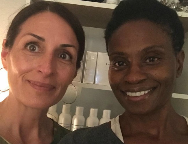 Adina Porter (Right) and Tina Jayes in a selfie in May 2018