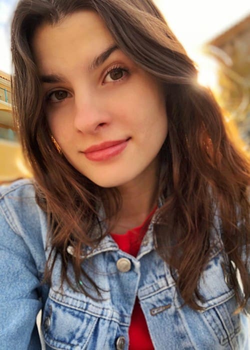 Agustina Palma in an Instagram selfie as seen in June 2018