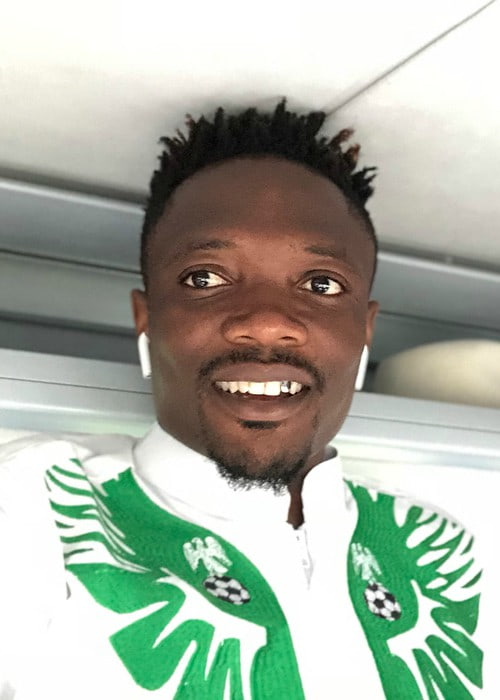 Ahmed Musa in an Instagram post as seen in June 2018