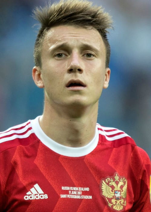 Aleksandr Golovin as seen in June 2017