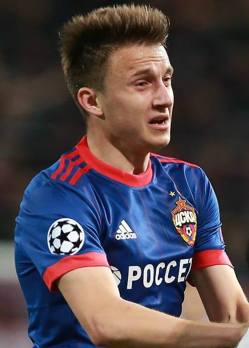 Aleksandr Golovin as seen in September 2017