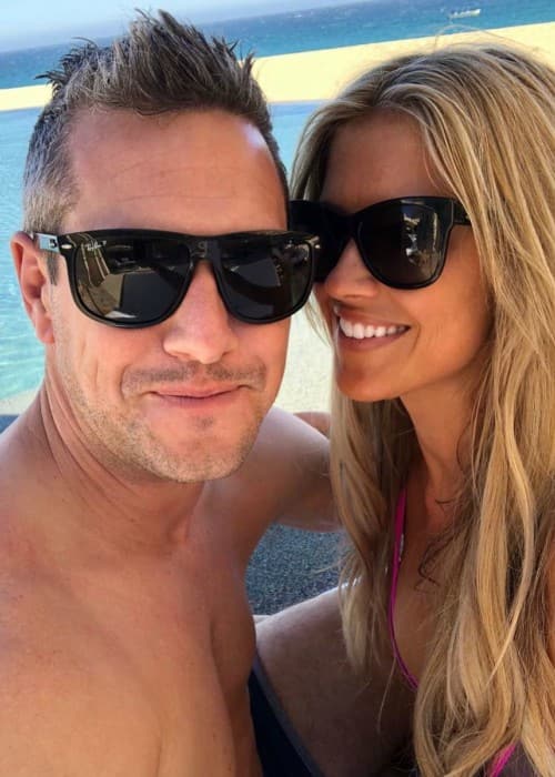 Ant Anstead and Christina El Moussa in a selfie in June 2018