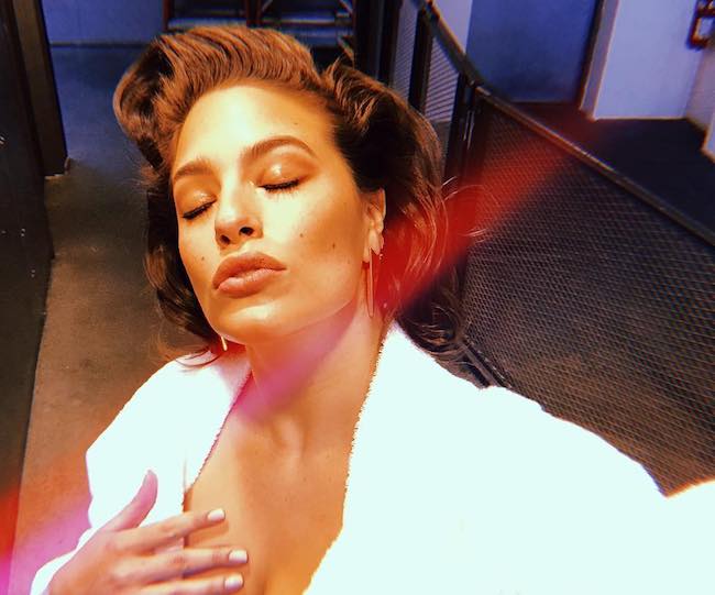 Ashley Graham in an Instagram picture in April 2018