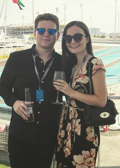 Behzinga and Emily Geere as seen in November 2017
