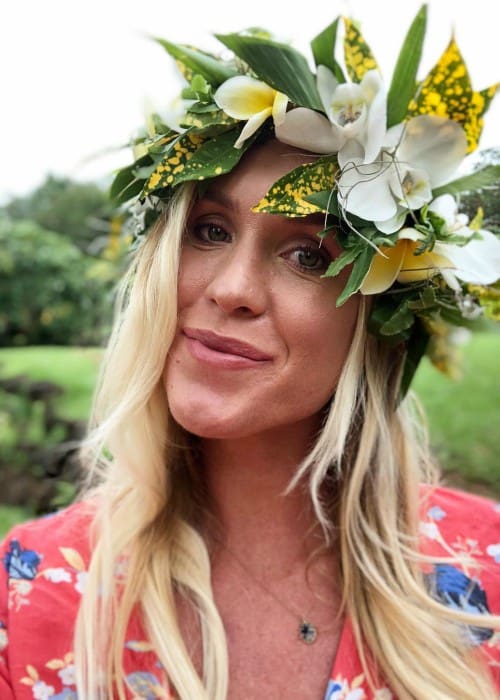 Bethany Hamilton in an Instagram post as seen in February 2018