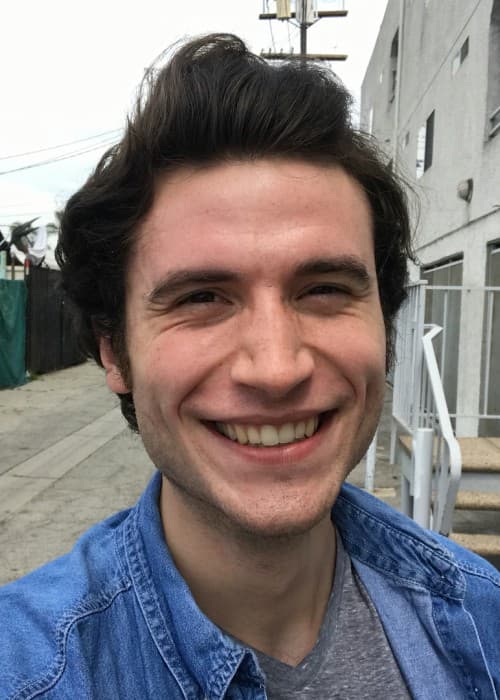 Brandon Calvillo in a selfie as seen in April 2018