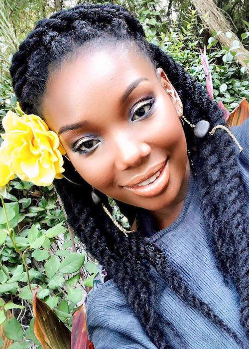 Brandy Norwood in a November 2017 selfie