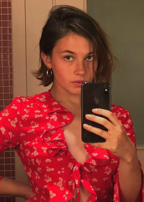 Cailee Spaeny in a selfie as seen in July 2018