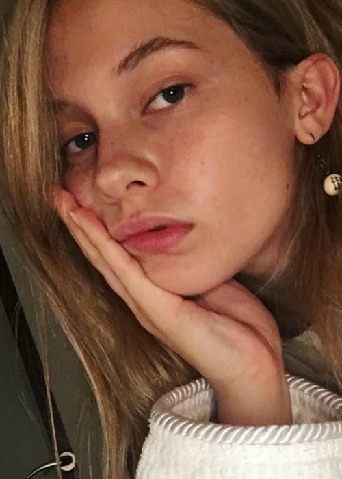 Cailee Spaeny in an Instagram selfie as seen in October 2017