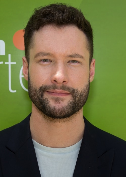 Calum Scott appearing as a guest on ZDF Fernsehgarten in May 2018