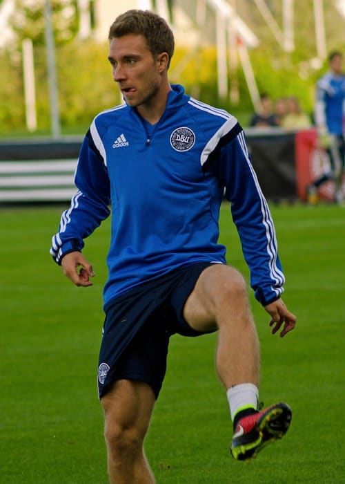 Christian Eriksen as seen in September 2014