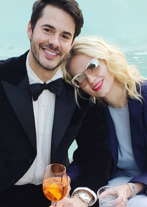 Claudia Lee and Jayson Blair as seen in June 2018