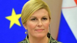 Croatian President Kolinda Grabar-Kitarovic