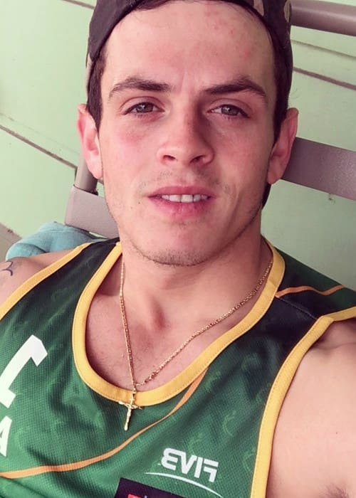 Daniel Sahyounie in an Instagram selfie as seen in October 2017