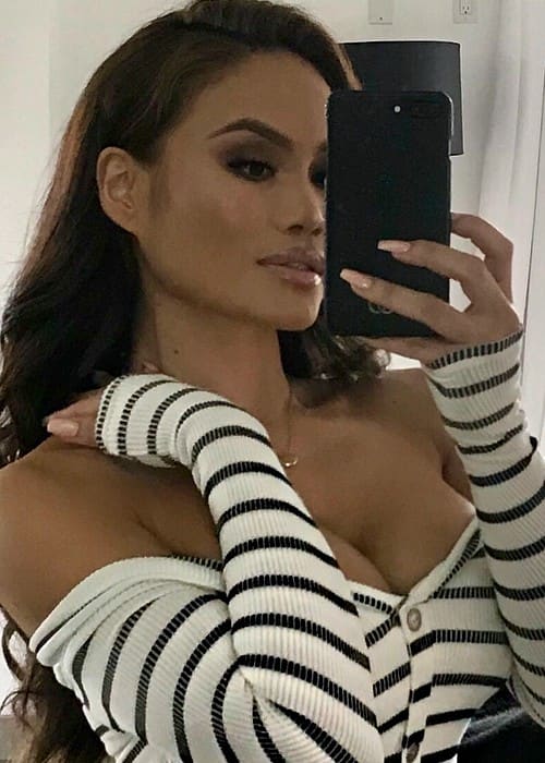 Daphne Joy in a selfie in May 2018