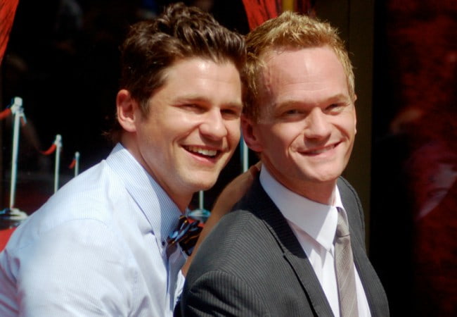 David Burtka (Left) and Neil Patrick Harris as seen in September 2011