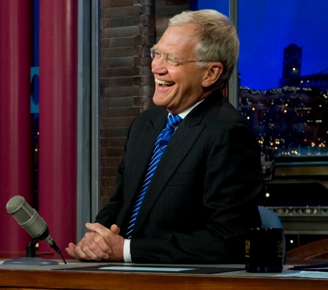 David Letterman in June 2011 during an interview on the Late Show in New York City