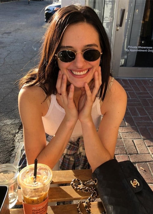 Devon Lee Carlson beaming in a picture in June 2018