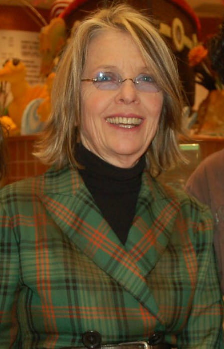 Diane Keaton during an event in February 2007