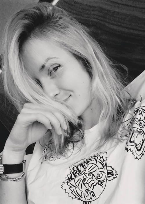 Elina Svitolina in an Instagram selfie as seen in April 2018