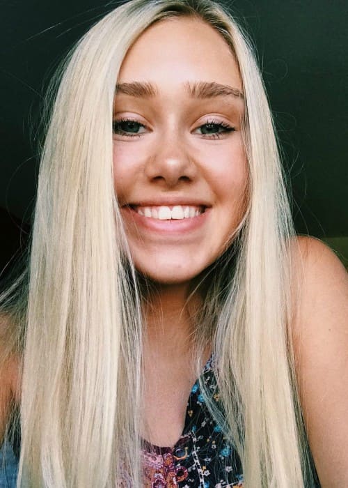 Emily Skinner in an Instagram selfie as seen in August 2017