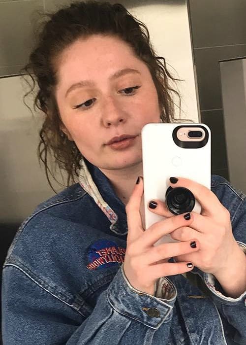 Emma Kenney in a selfie as seen in March 2018