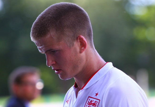 Eric Dier during a match in July 2012