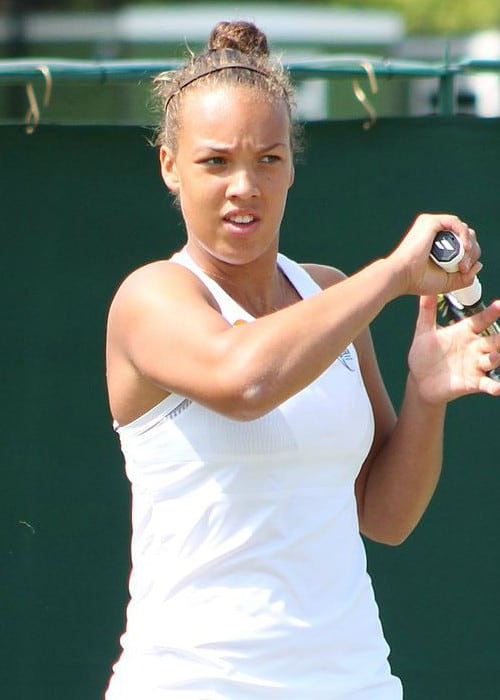 Freya Christie during a match in June 2014