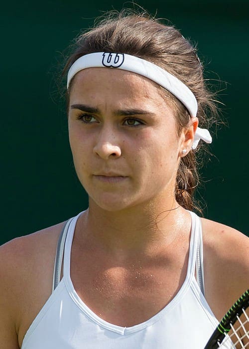 Gabriella Taylor at the 2015 Wimbledon Qualifying Tournament
