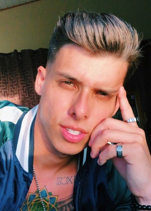 Gilmher Croes in an Instagram selfie as seen in May 2018