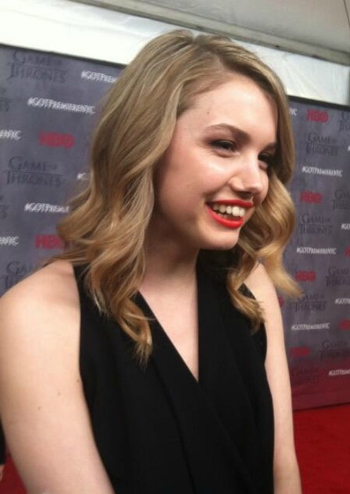 Hannah Murray at the première of Game of Thrones season 4 in March 2014