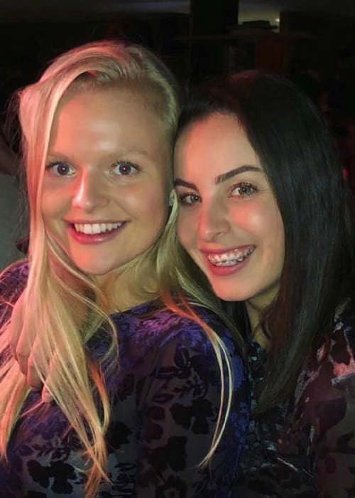 Harriet Dart (Left) and Ayla Aksu as seen in April 2018