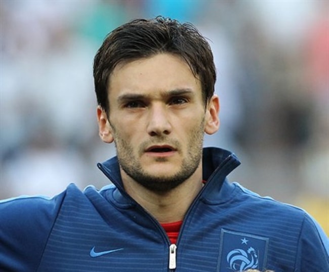 Hugo Lloris at the UEFA Euro 2012 match between France and England in Donetsk