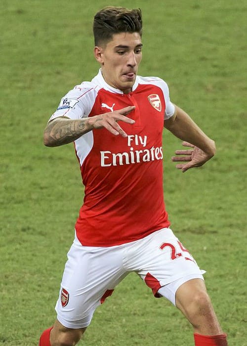 Héctor Bellerín during a match in July 2015