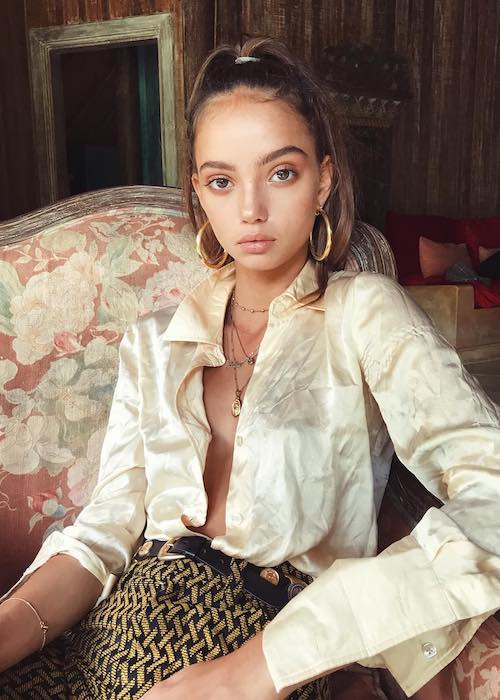 Inka Williams in a couch picture in March 2018