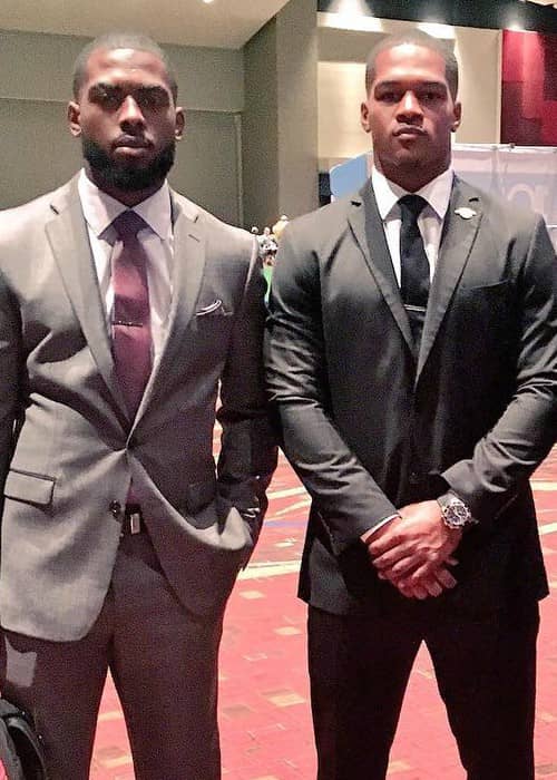 J. T. Barrett (Left) and Raekwon McMillan as seen in July 2016