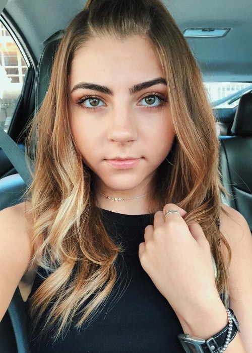 Jada Facer in a selfie clicked while on her way to work in June 2018