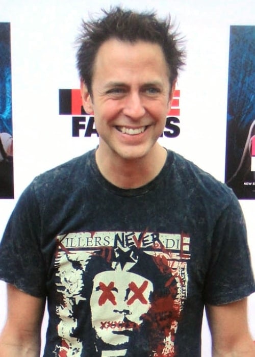 James Gunn pictured at the premiere for Femme Fatales in May 2012