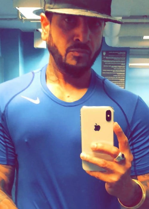 Jazzy B in a selfie in July 2018